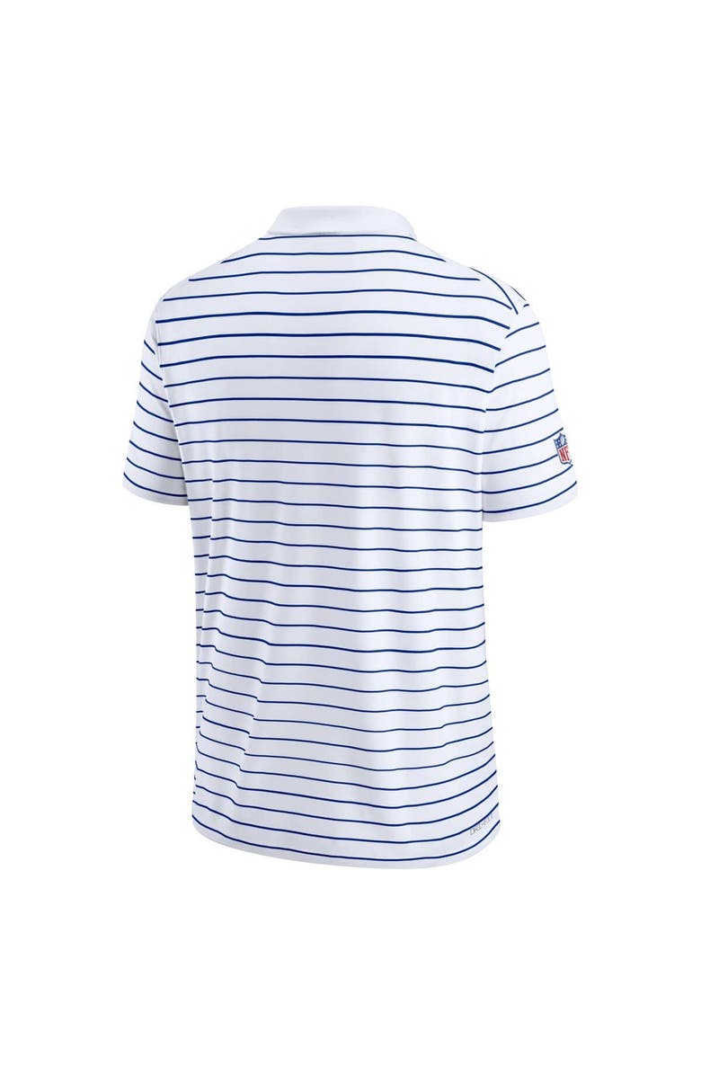 Nike Men's Nike White Buffalo Bills Sideline Lock Up Victory Performance Polo, Alternate, color,
