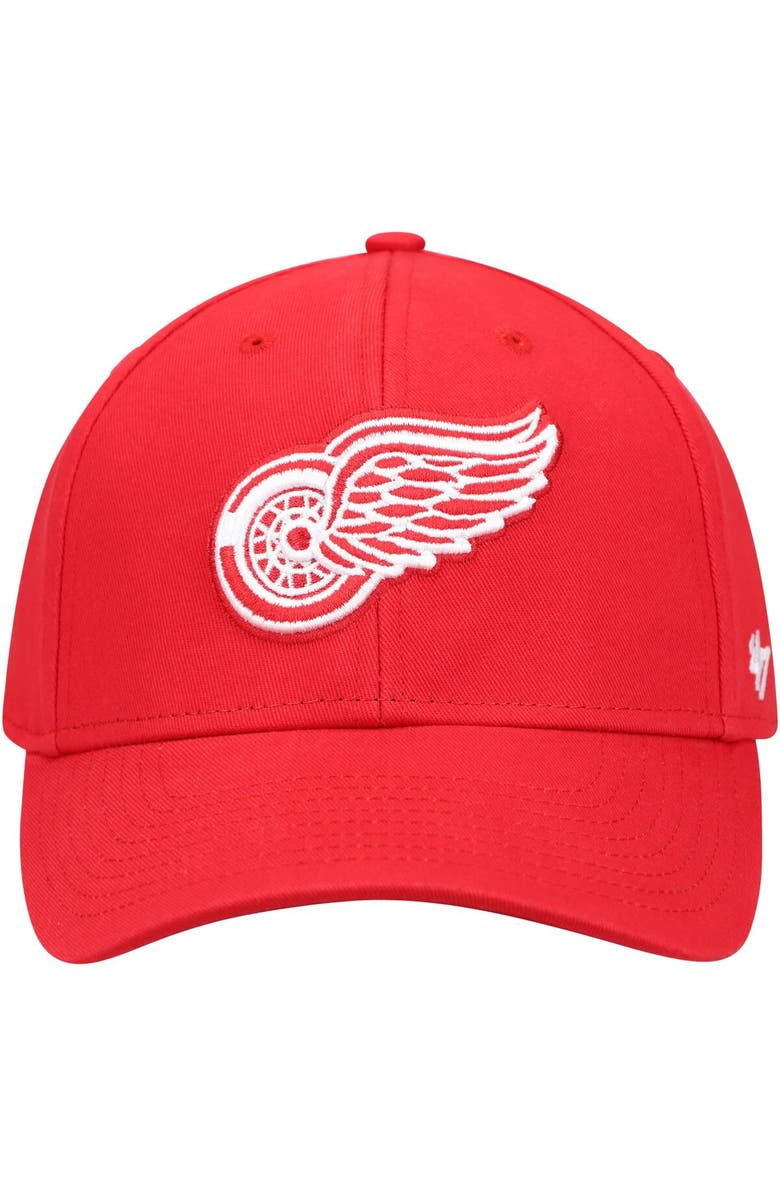 '47 Men's '47 Red Detroit Red Wings Legend MVP Adjustable Hat, Alternate, color,