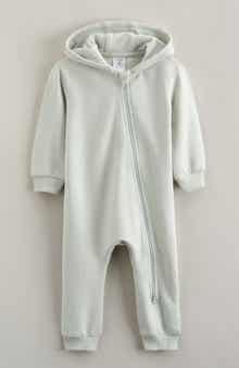 Nordstrom Hooded Fleece Romper