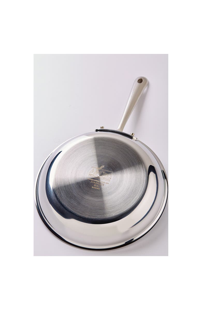 All-Clad D3 10-Inch Stainless Steel Fry Pan, Alternate, color, Silver