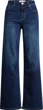 YMI Bella High Waist Wide Leg Jeans
