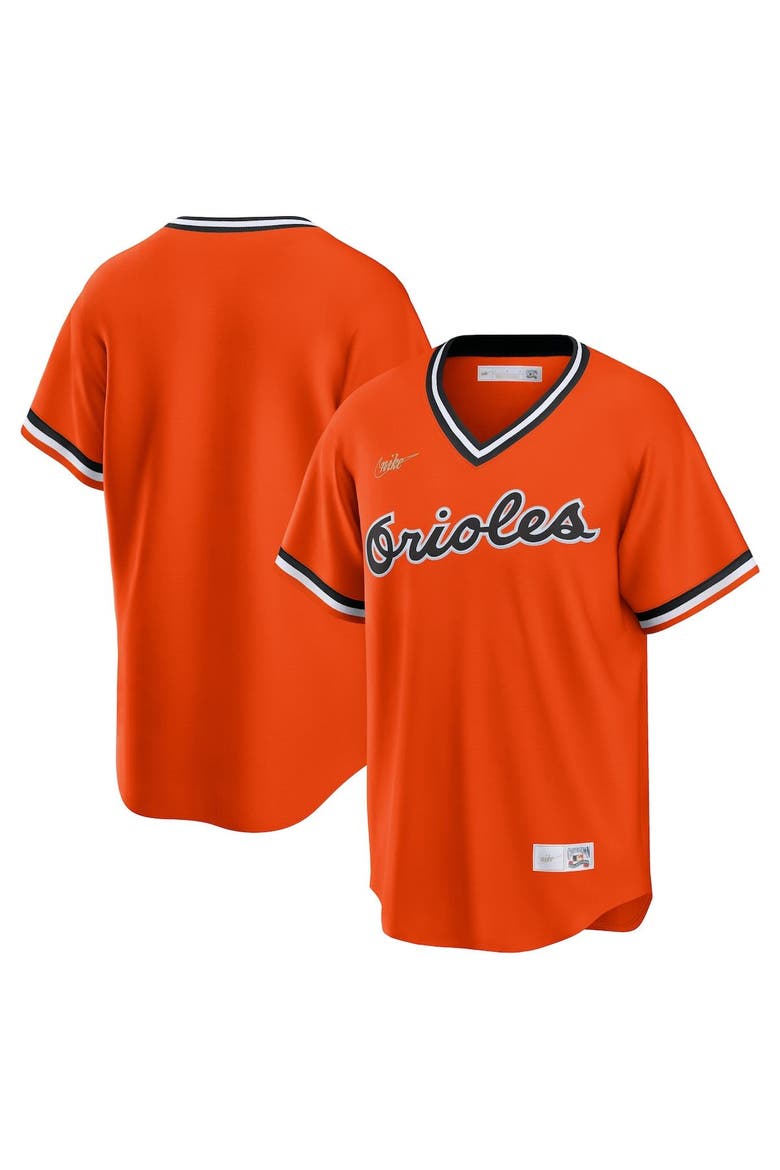 Men's Nike Orange Baltimore Orioles Alternate Cooperstown Collection Team Jersey, Main, color, Orange