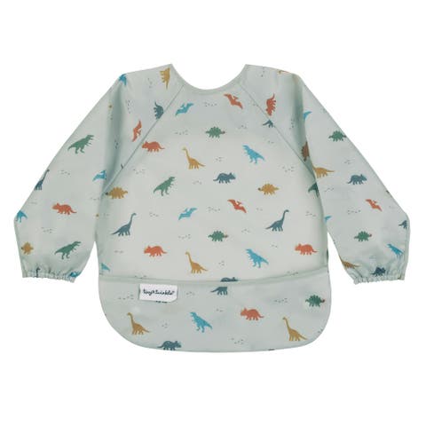 Mess-Proof/Waterproof Long-Sleeve Baby Bib