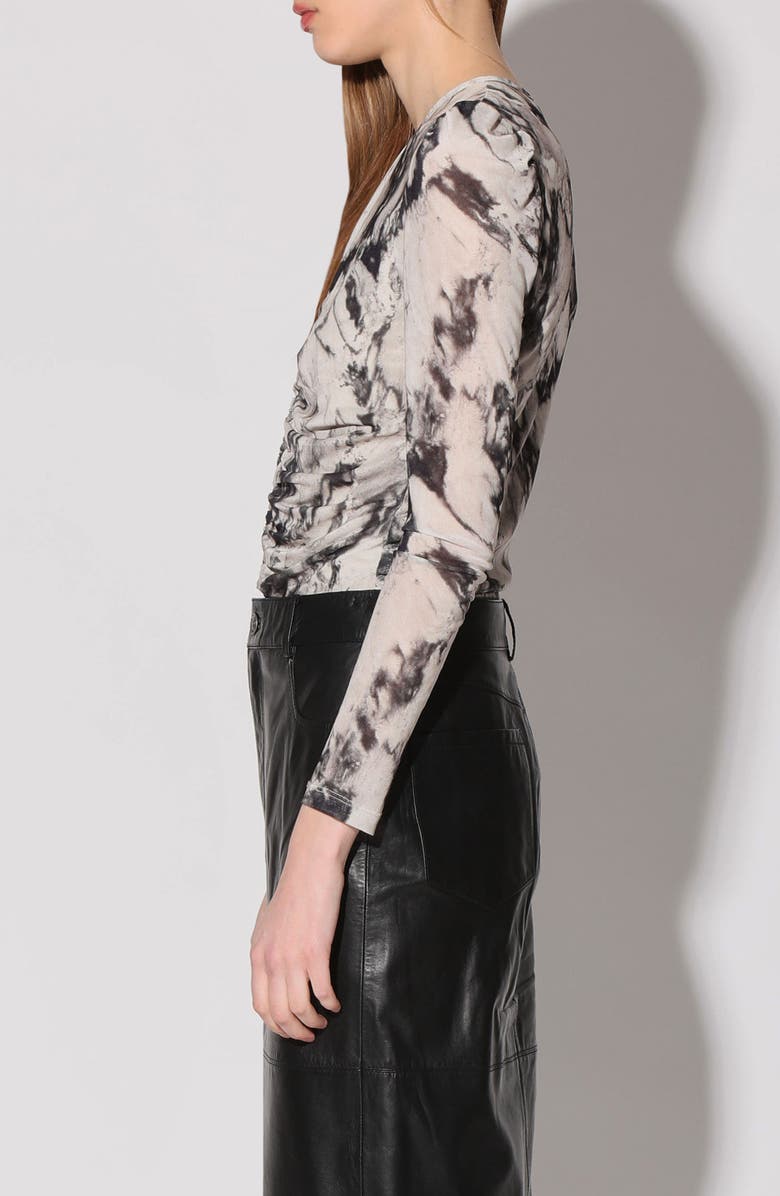 Walter Baker Justine Marble Long Sleeve Top, Alternate, color,