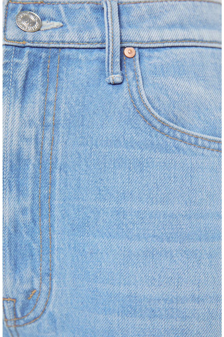 The Half-Pipe Frayed High Waist Ankle Barrel Jeans, Alternate, color, LAST BITE
