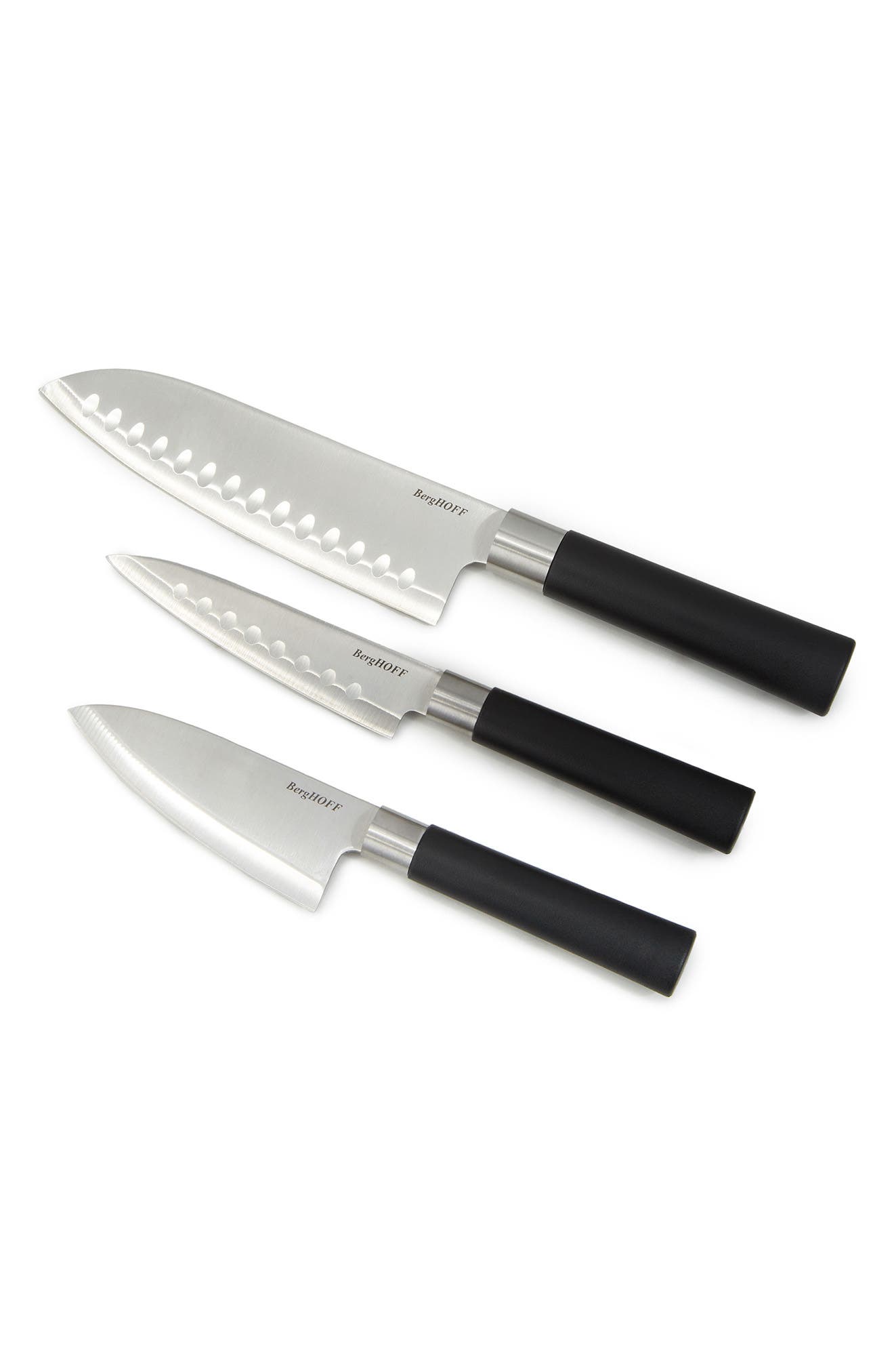 BergHOFF DiNA Codon 3-Piece Santoku Knife Set