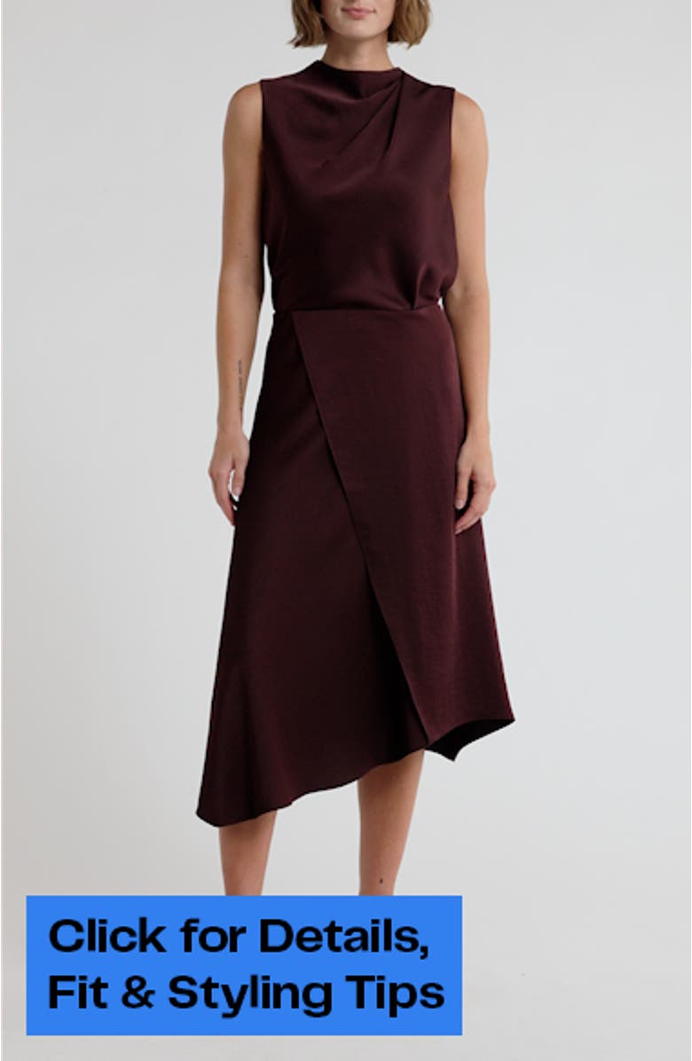 Shine Drape Skirt, sales video thumbnail