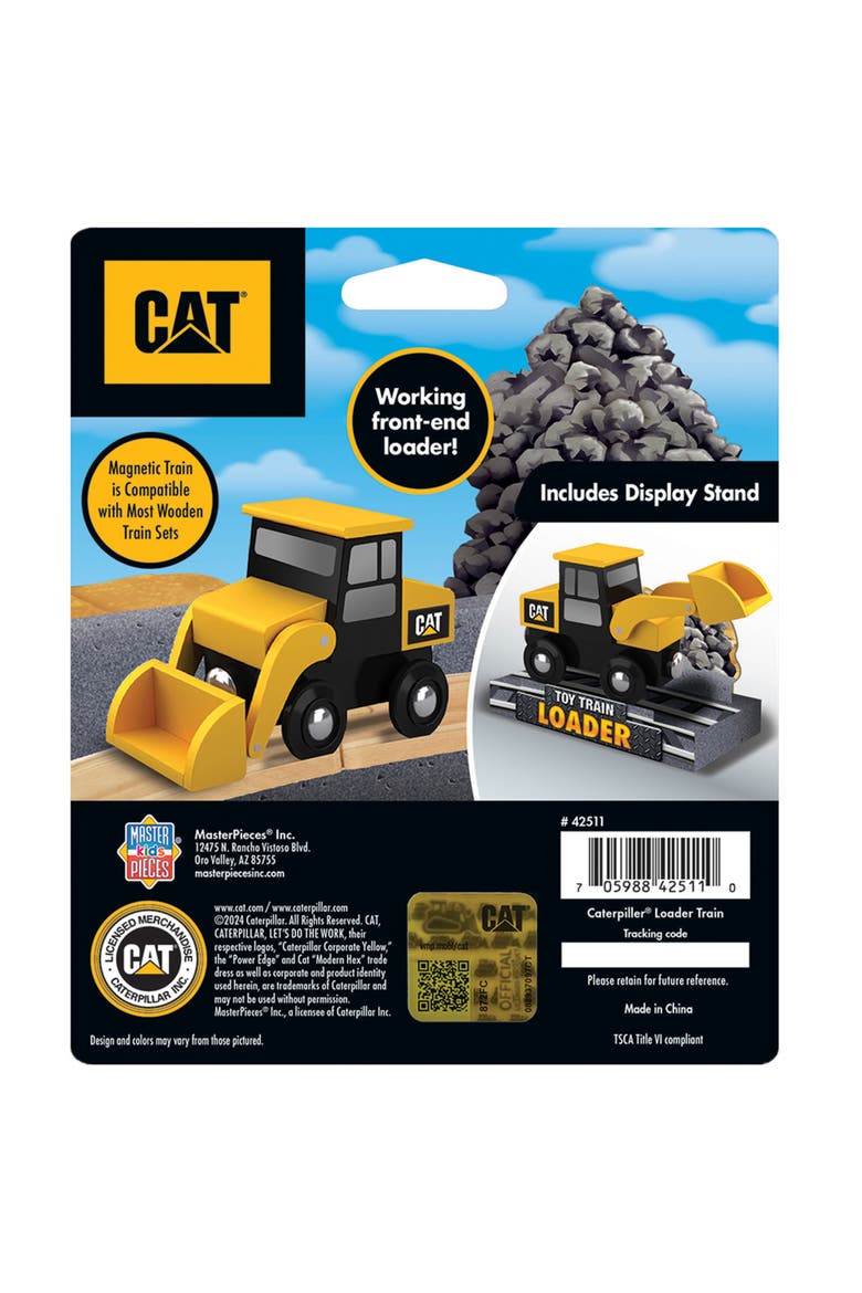 CAT - Loader Toy Train, Alternate, color, Multicolor