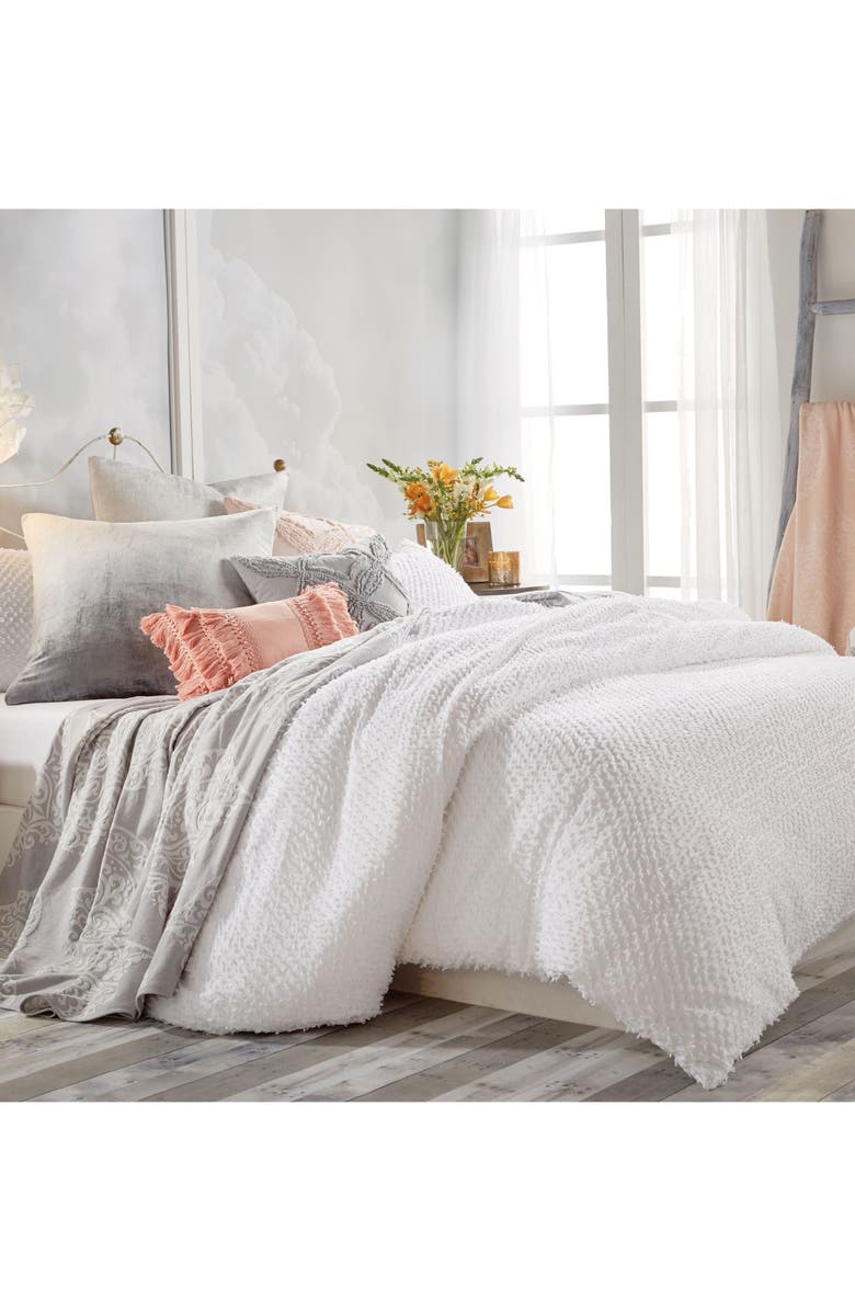 Peri Home Dot Fringe Comforter & Sham Set, Alternate, color, 