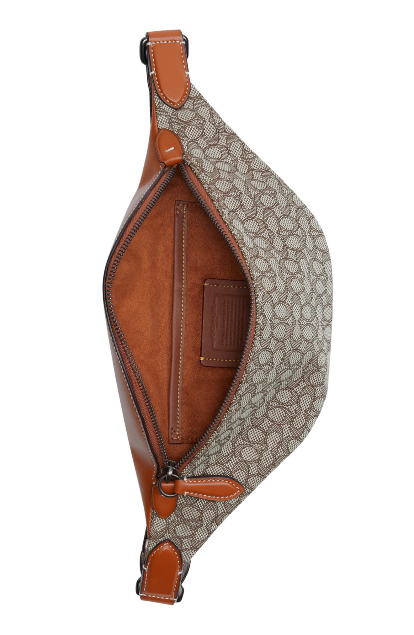 COACH Charter Signature Belt Bag, Alternate, color, 