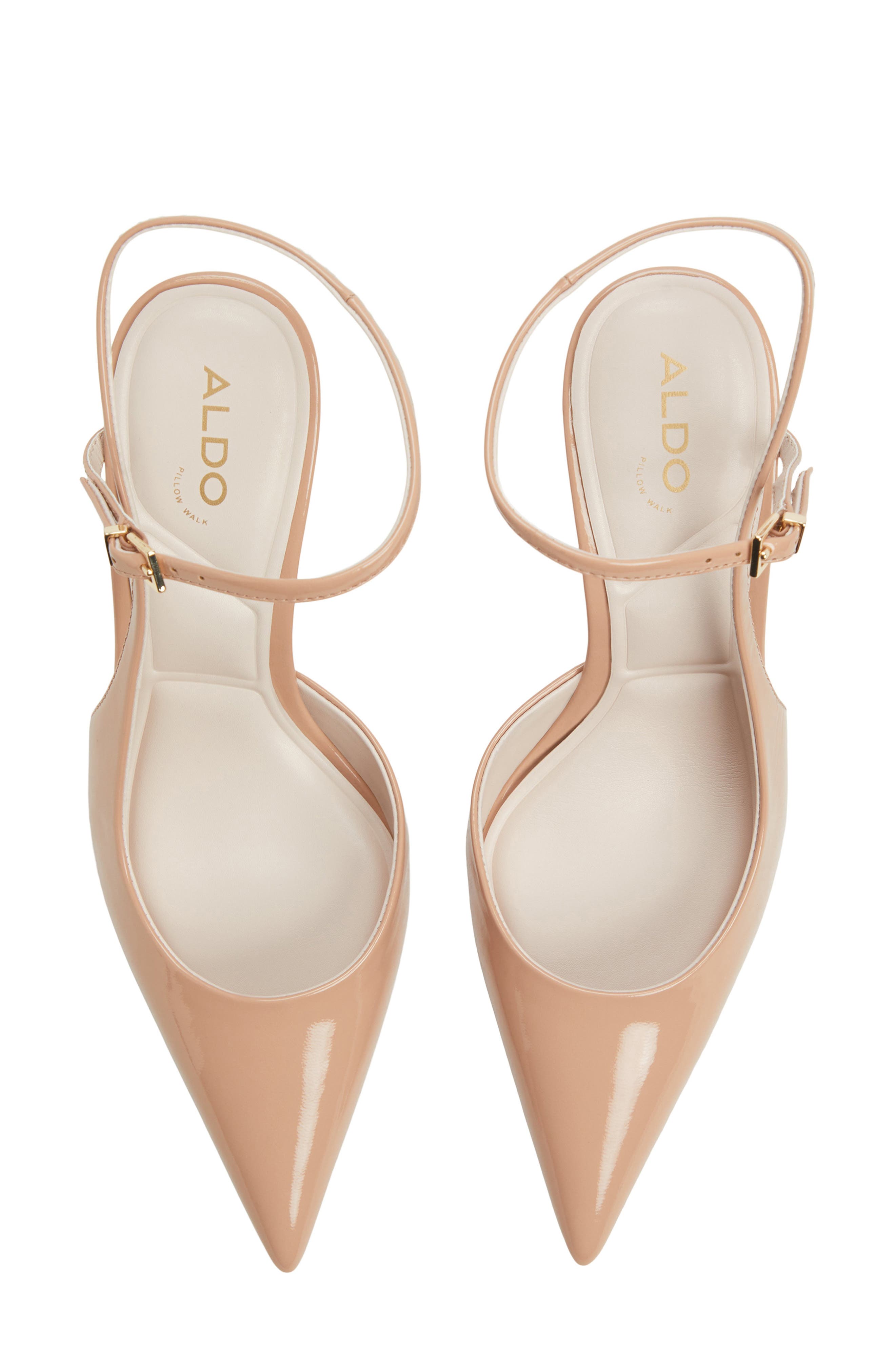 Kymmberly Pointed Toe Ankle Strap Pump, Alternate, color, CREAM TAN