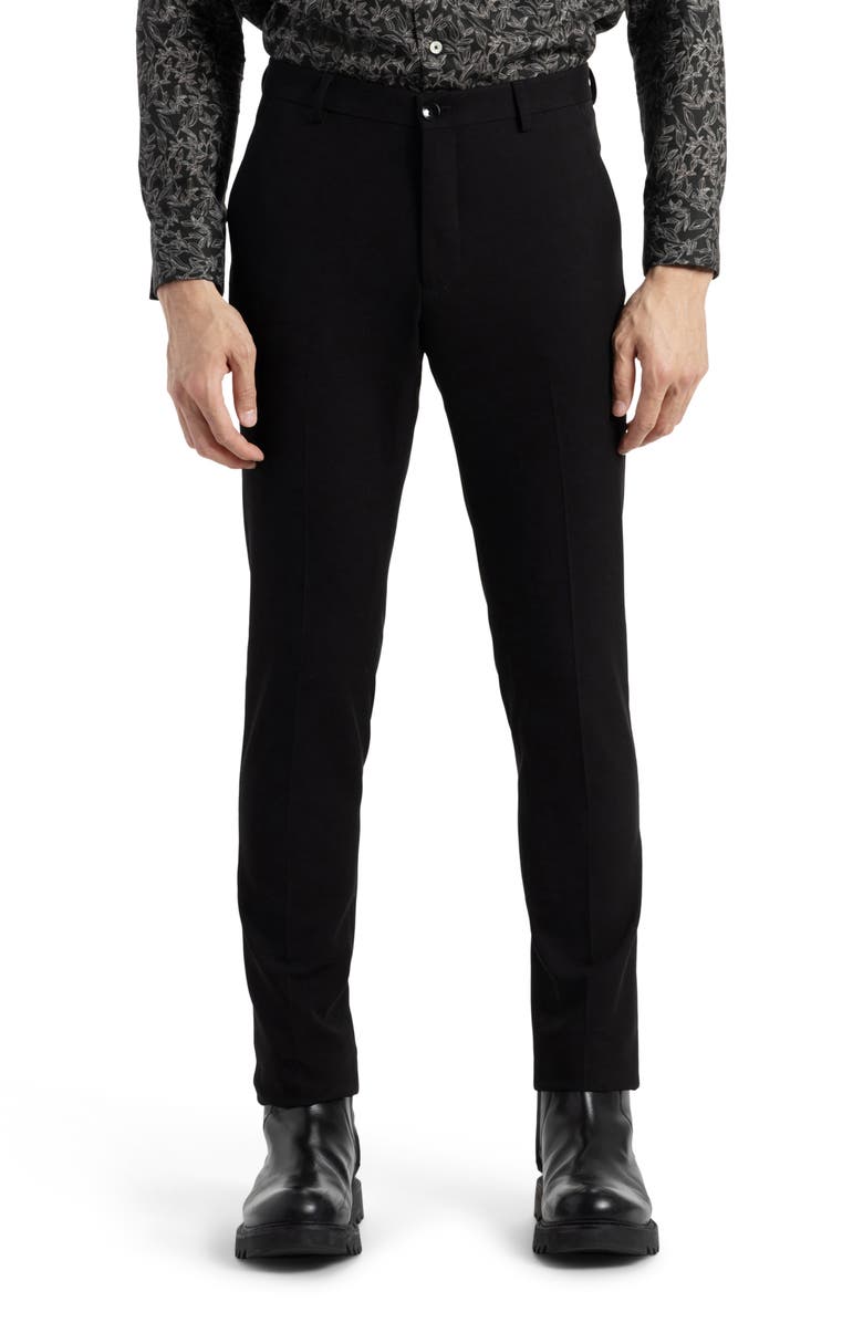 SOFT CLOTH Soft Modern True Fit Flat Front Soft City Twill Chinos, Main, color,