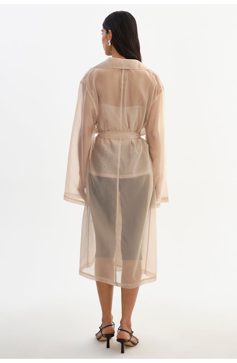 LAMARQUE Talise | Long Sheer Coat, Alternate, color, Beige