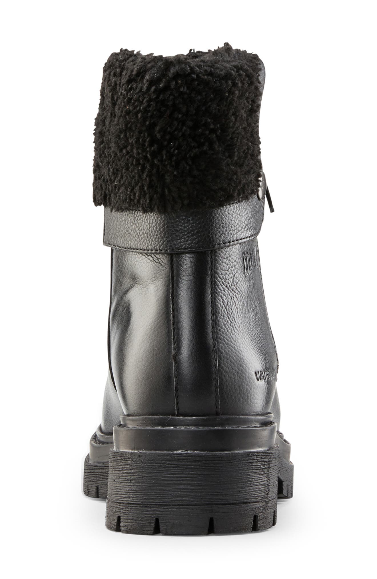 Cougar Vigo Faux Shearling Cuff Waterproof Boot, Alternate, color, 