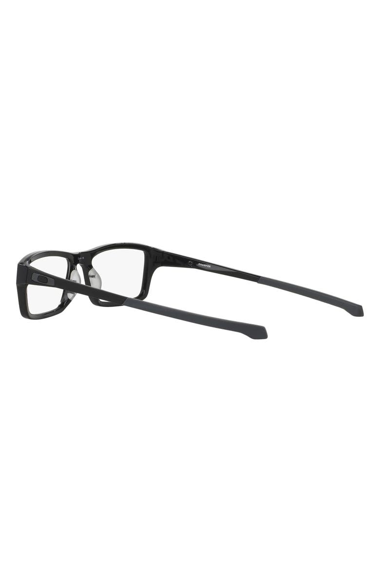 Oakley Chamfer<sup>™</sup> 53mm Rectangular Optical Glasses, Alternate, color, 