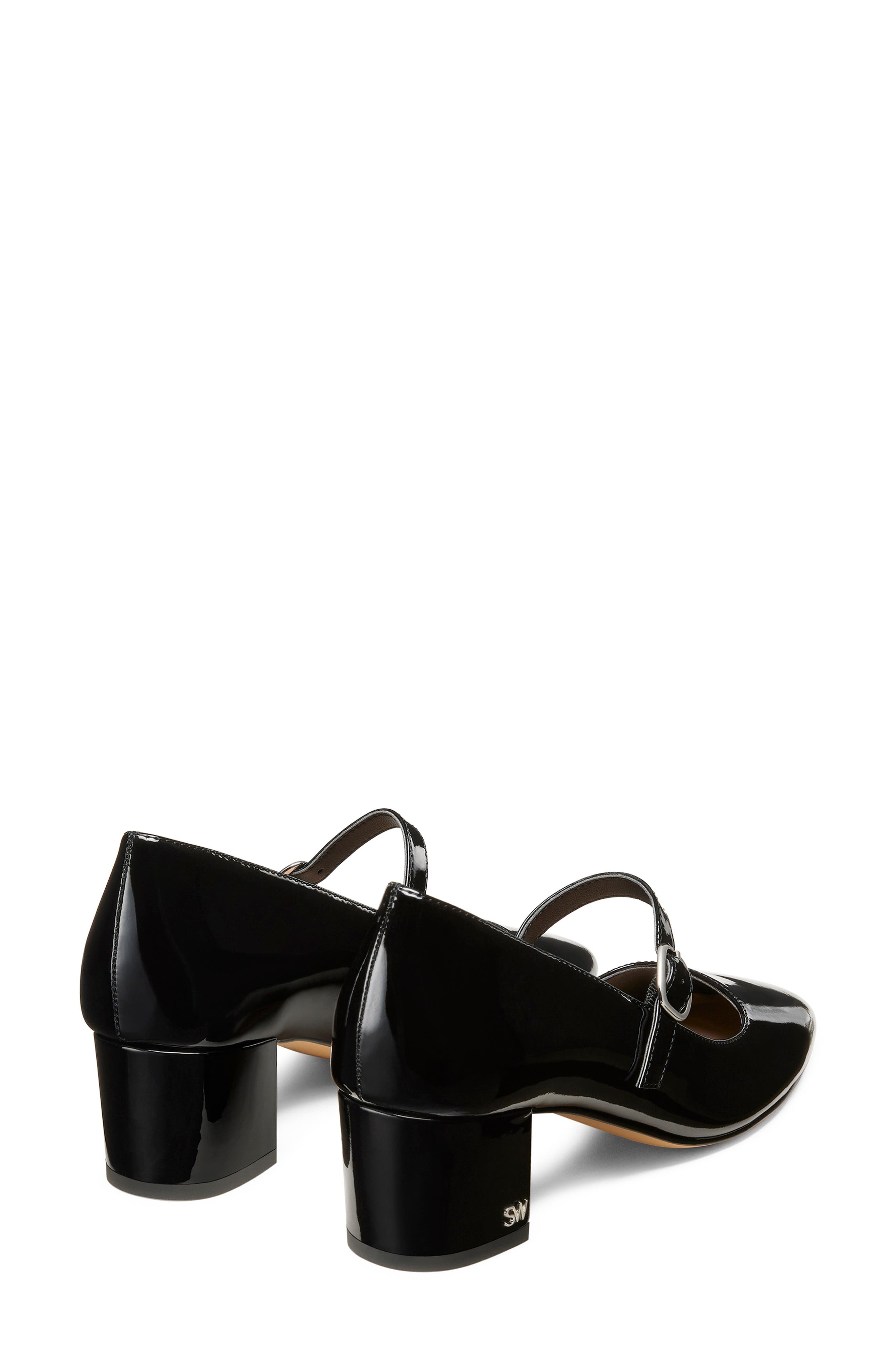 Stuart Weitzman Louise 50 Mary Jane Pump, Alternate, color, Black