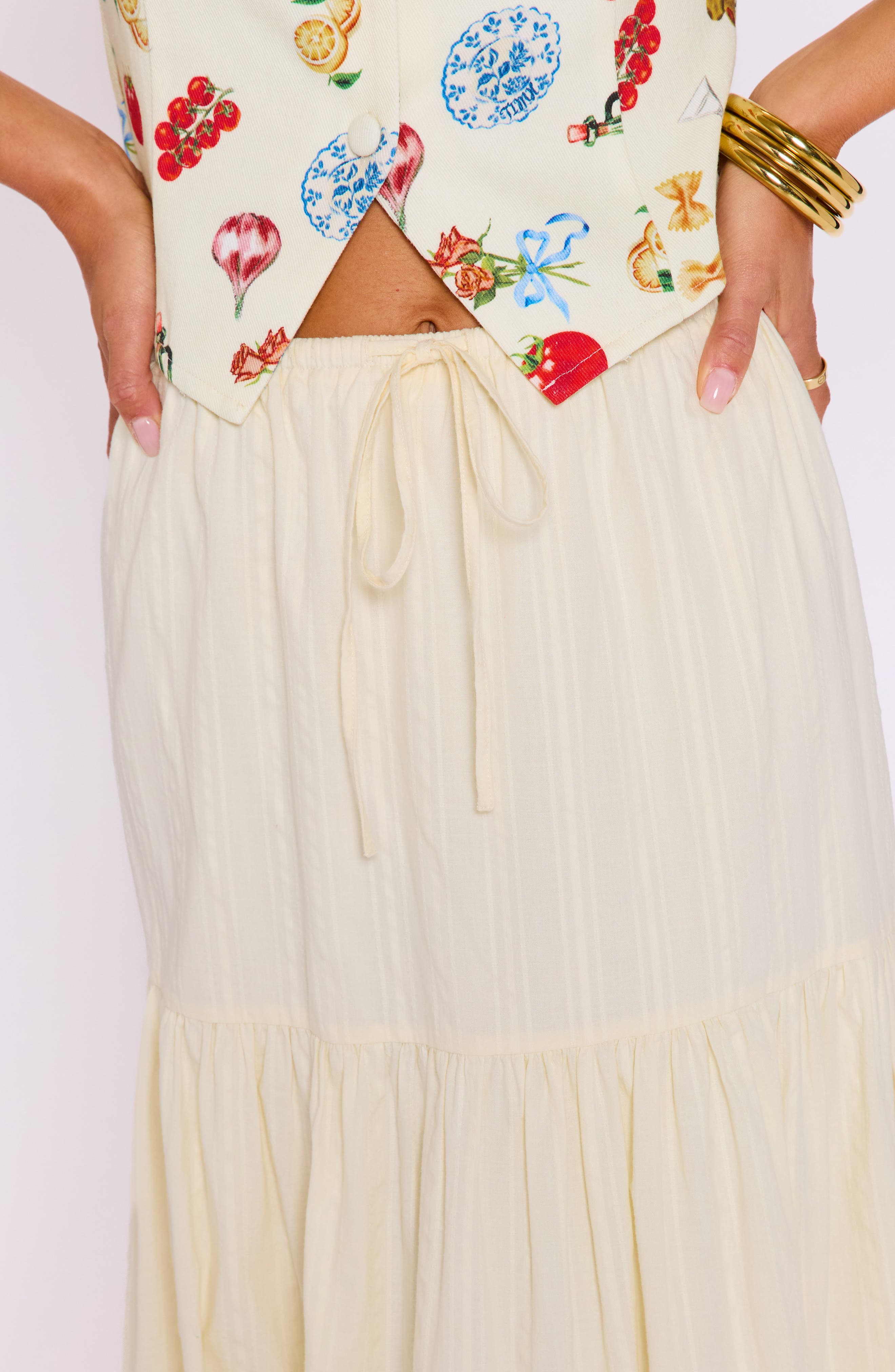 Lily Tiered Maxi Skirt (Women) | Nordstrom