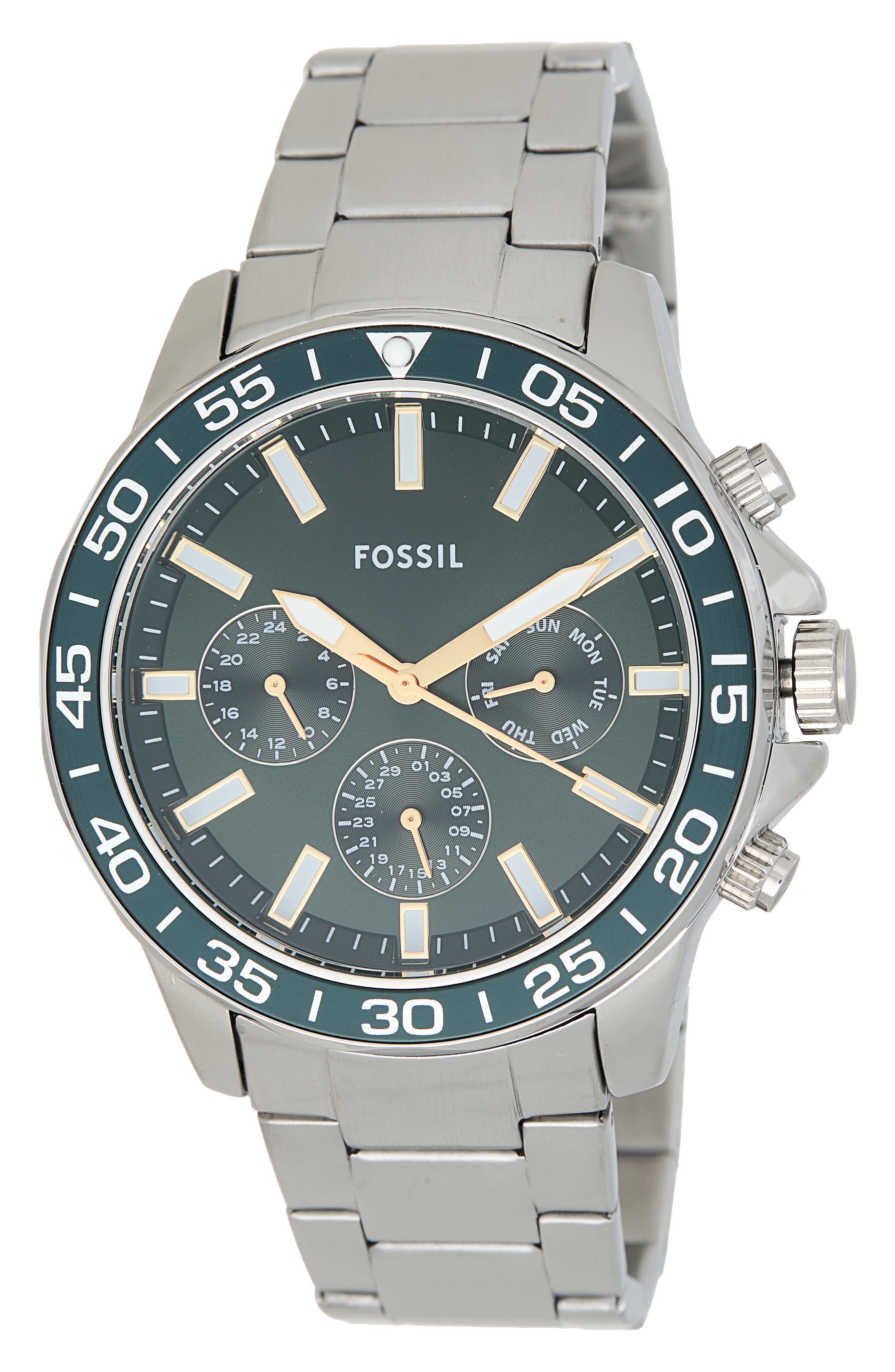 Fossil Bannon Multifunction Stainless Steel Watch