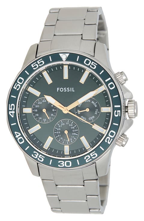 Bannon Multifunction Stainless Steel Watch