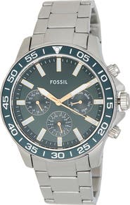 Fossil Bannon Multifunction Stainless Steel Watch