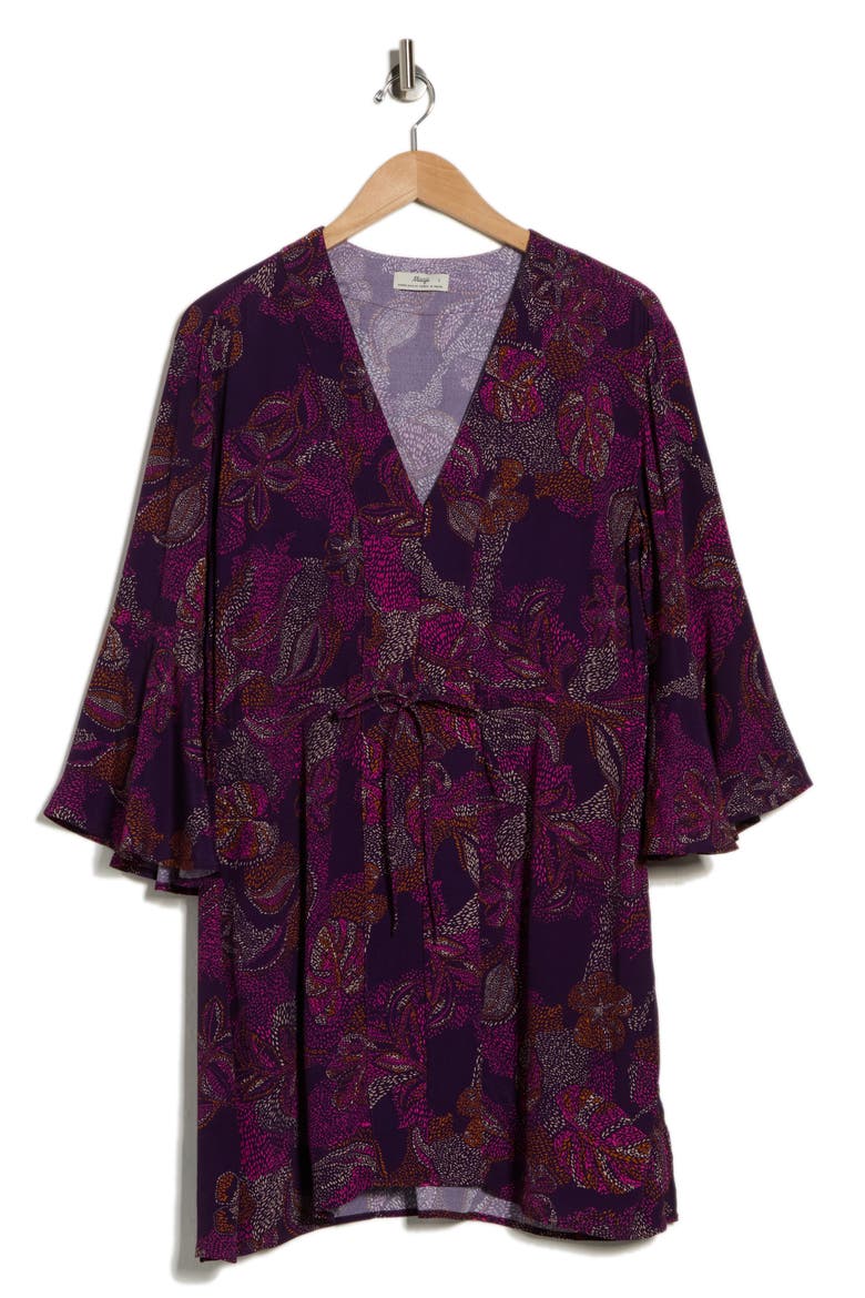 Cover-Up Caftan, Alternate, color, PURPLE