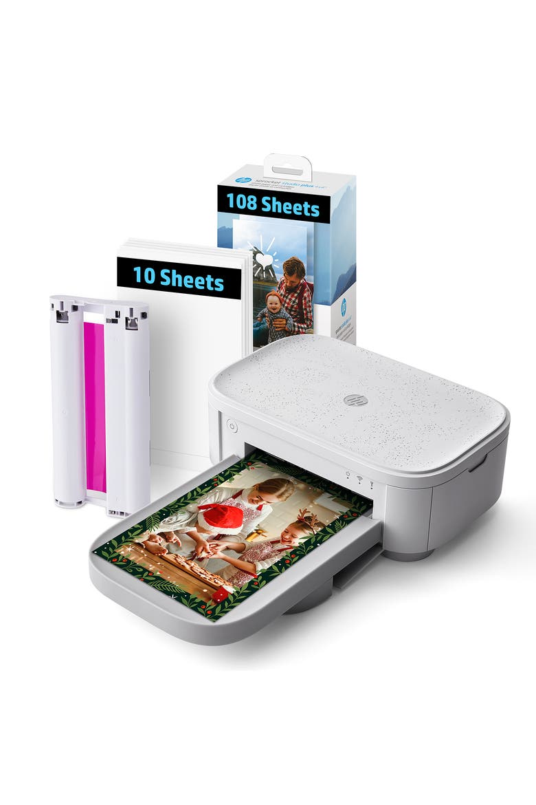 Sprocket Studio Plus + 118 Sheet Bundle, Main, color, White