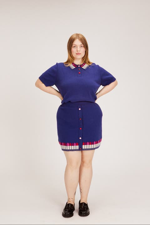 Lipstick Knit Skirt