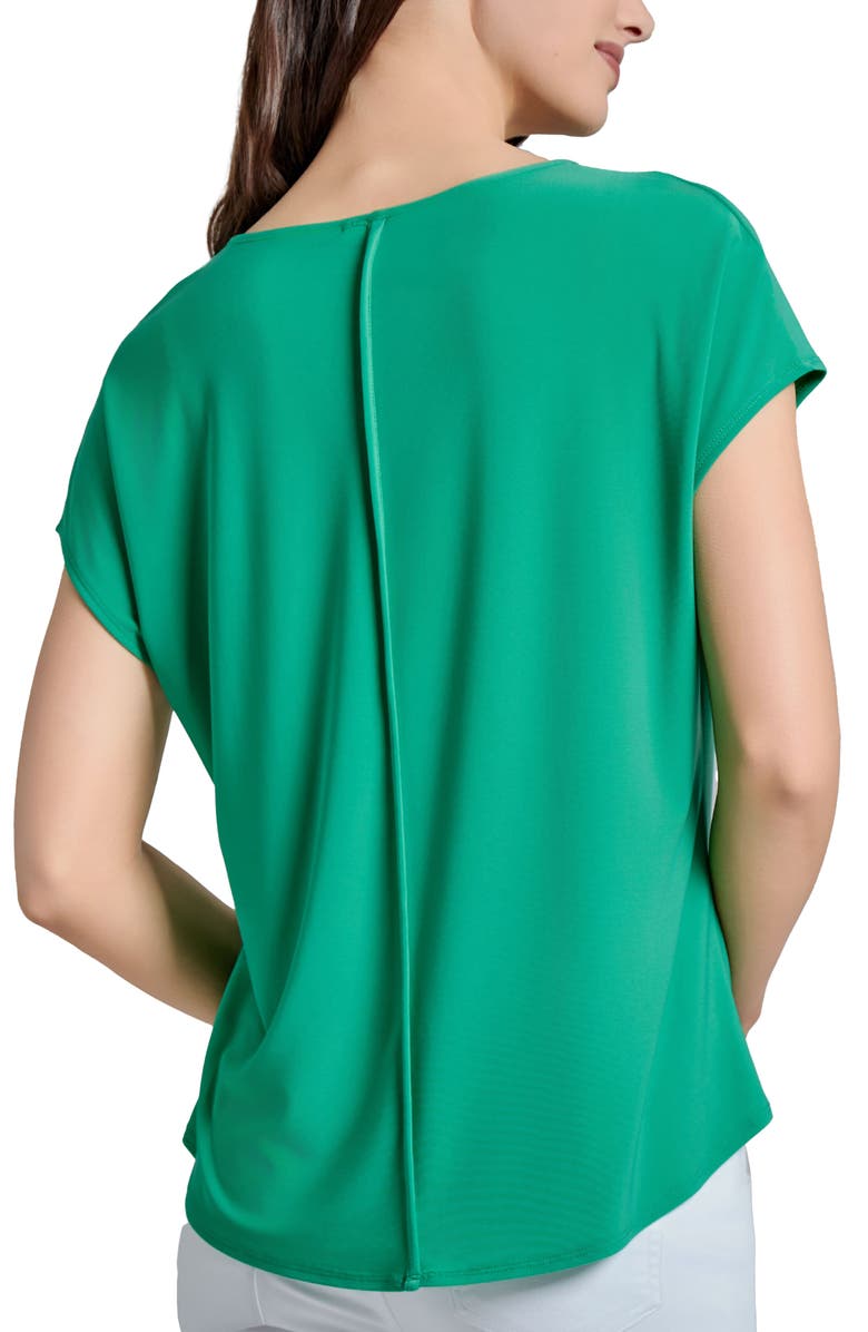 Jones New York Exposed Seam V-Neck Top, Alternate, color, 