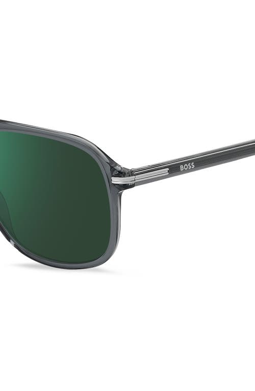 Hugo Boss Boss 57mm Square Sunglasses