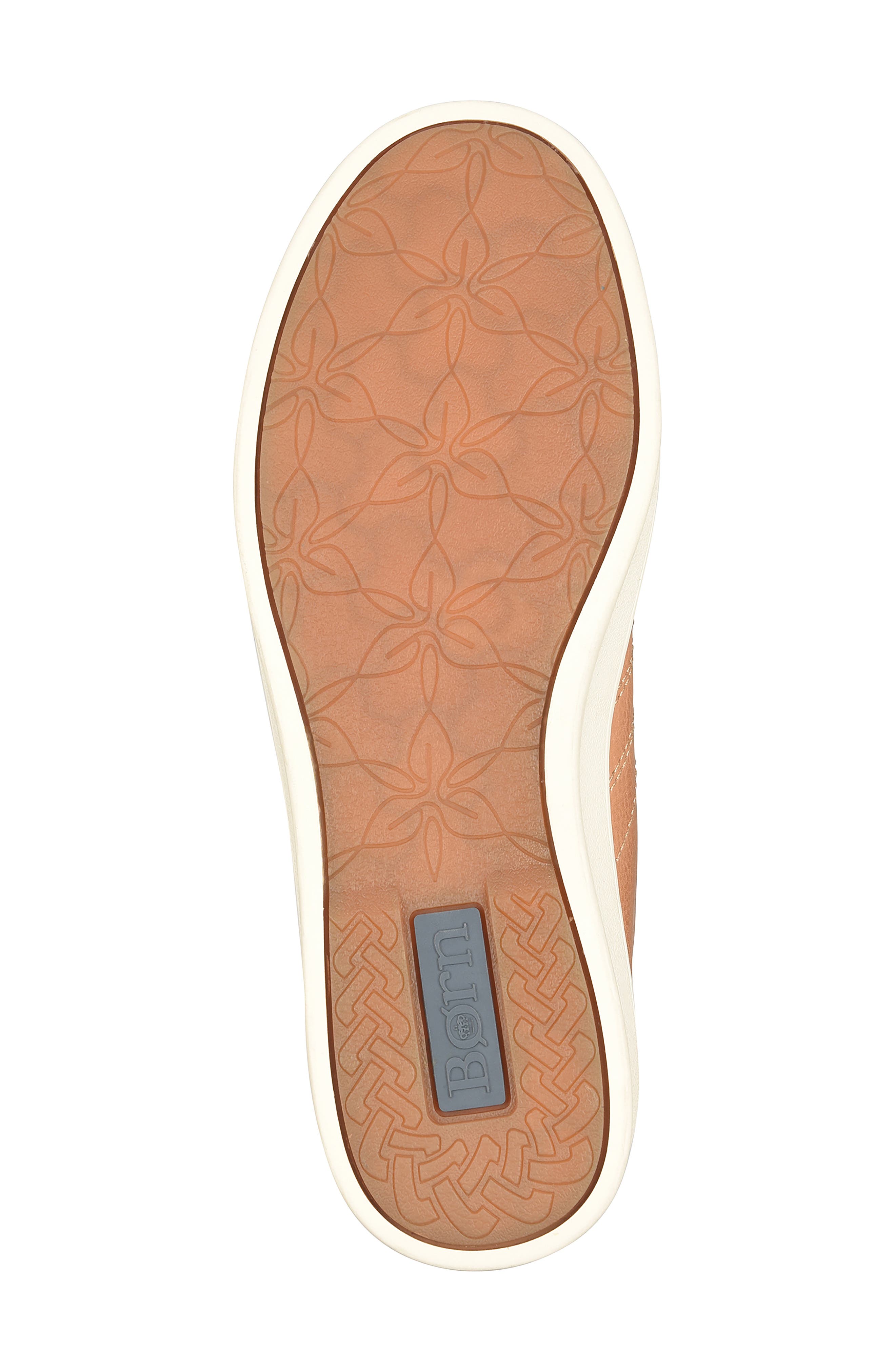 Amina Leather Sneaker, Alternate, color, NATURAL LEATHER