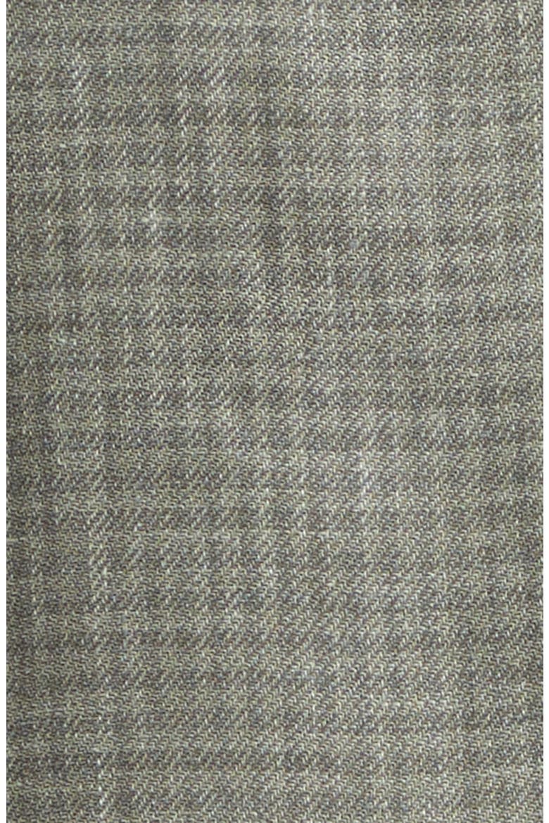 Check Linen & Wool Blend Sport Coat, Alternate, color, 07 MILITARY GREEN