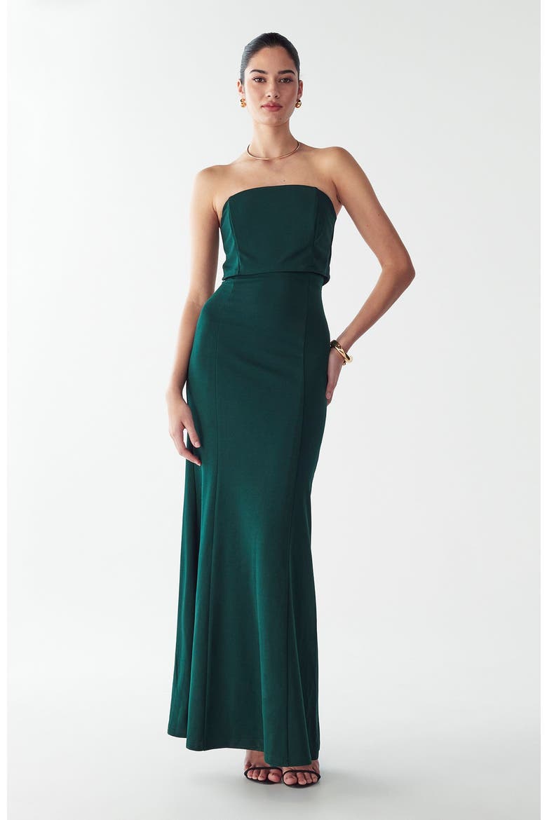 Trenton Dress, Alternate, color, Emerald