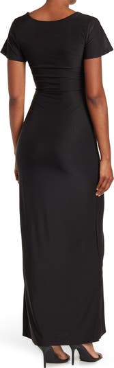 Anjelina Slinky Cutout Maxi Dress
