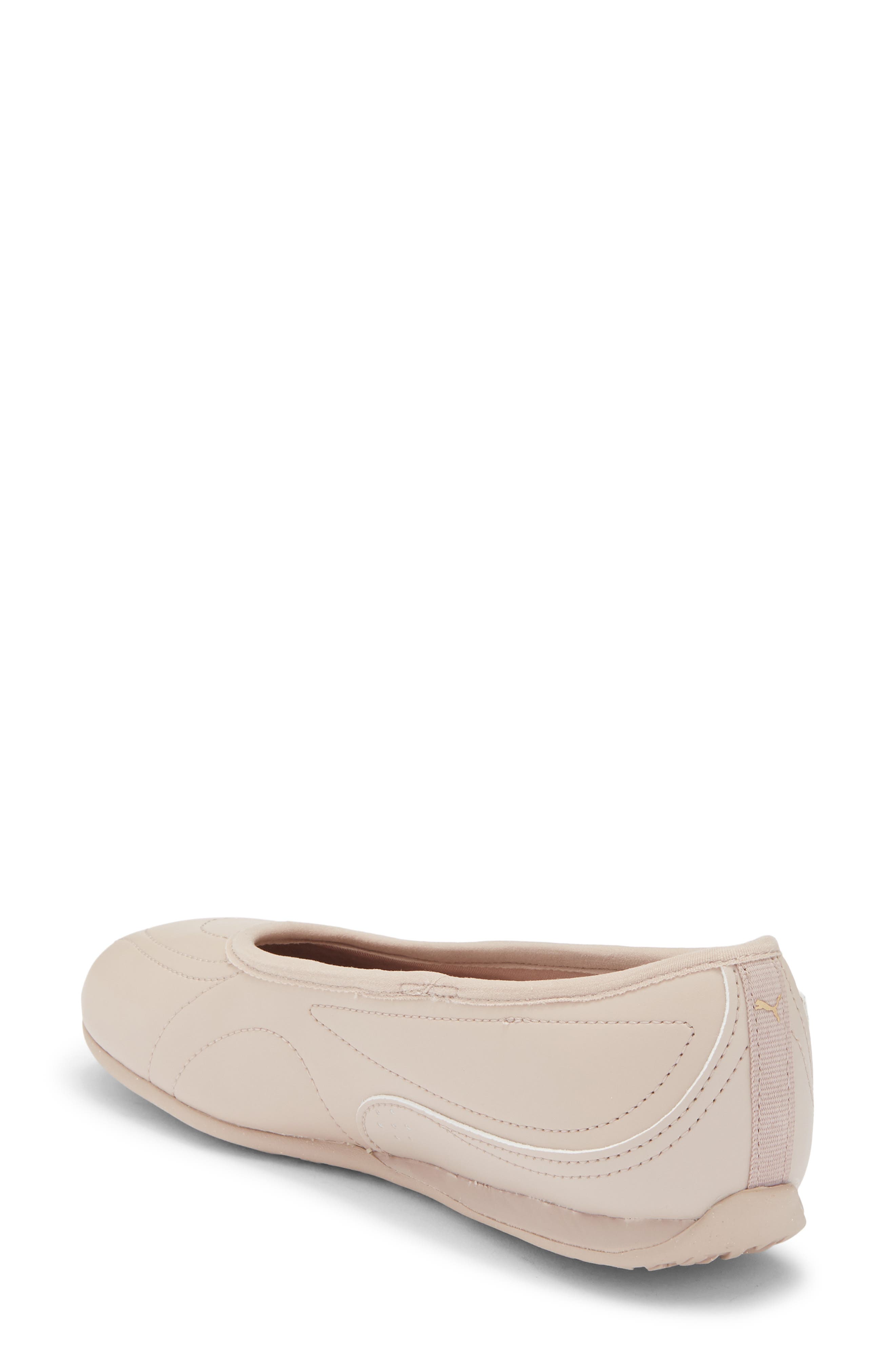 PUMA Catch Soleil Ballerina Flat, Alternate, color, Rose Latte/ Frosted Ivory/ Gld