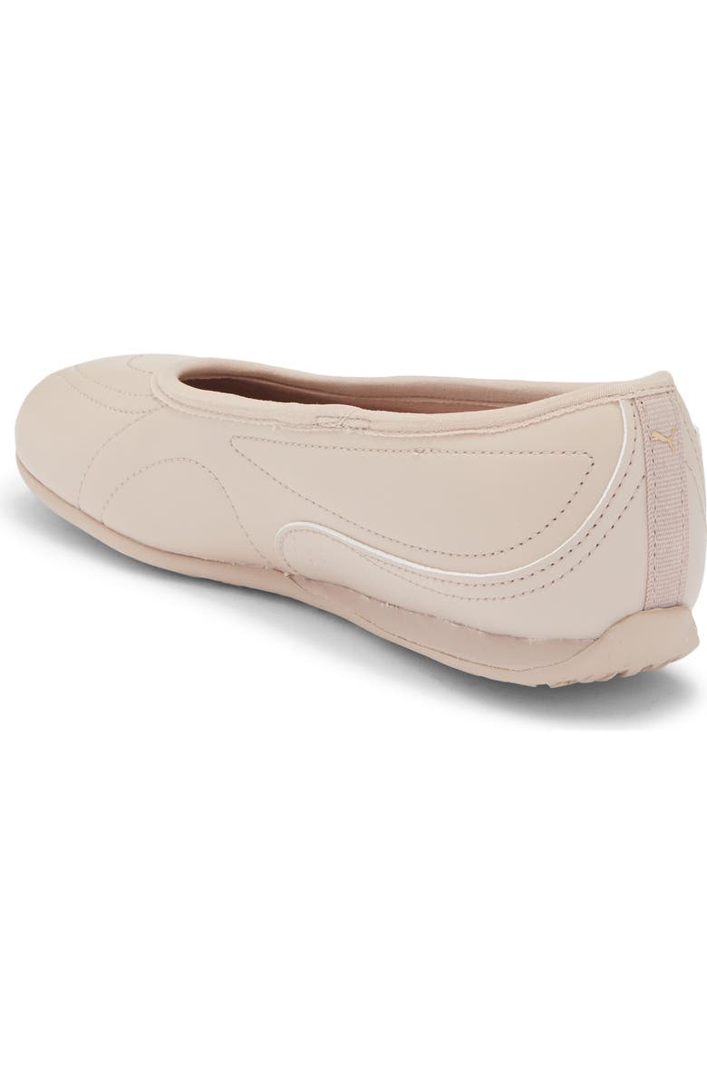 PUMA Catch Soleil Ballerina Flat, Alternate, color, Rose Latte/ Frosted Ivory/ Gld