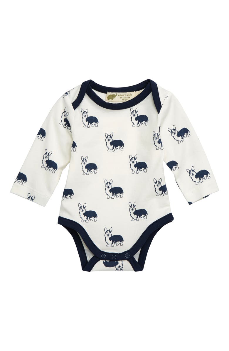 Monica + Andy Jack & Jill Bodysuit, Main, color, 