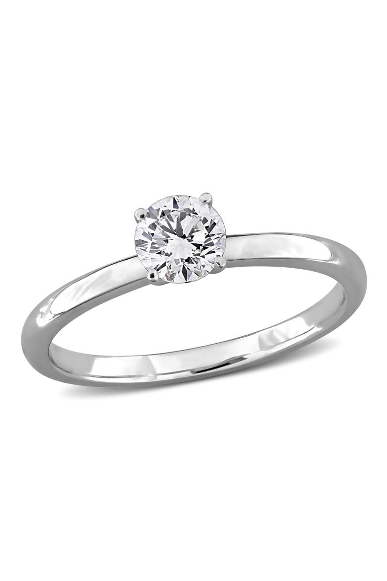 1/2 CTW Lab-Grown Diamond Solitaire Ring 14k, Main, color, White Gold