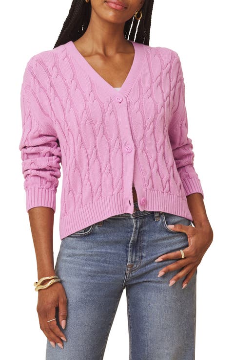 Rubi Cable Knit Cardigan