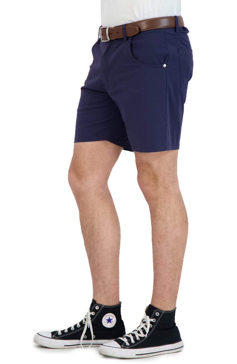LEVINAS Everyday Stretch Chino Shorts, Alternate, color, Navy