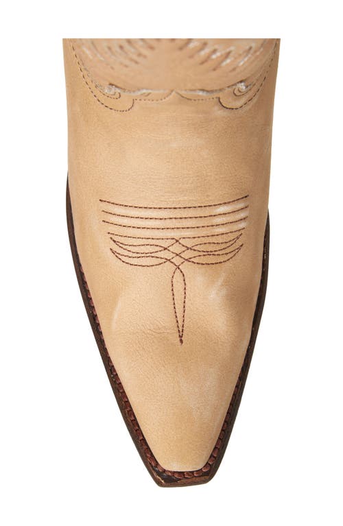 G Circle G Embroidered Western Boot In Brown