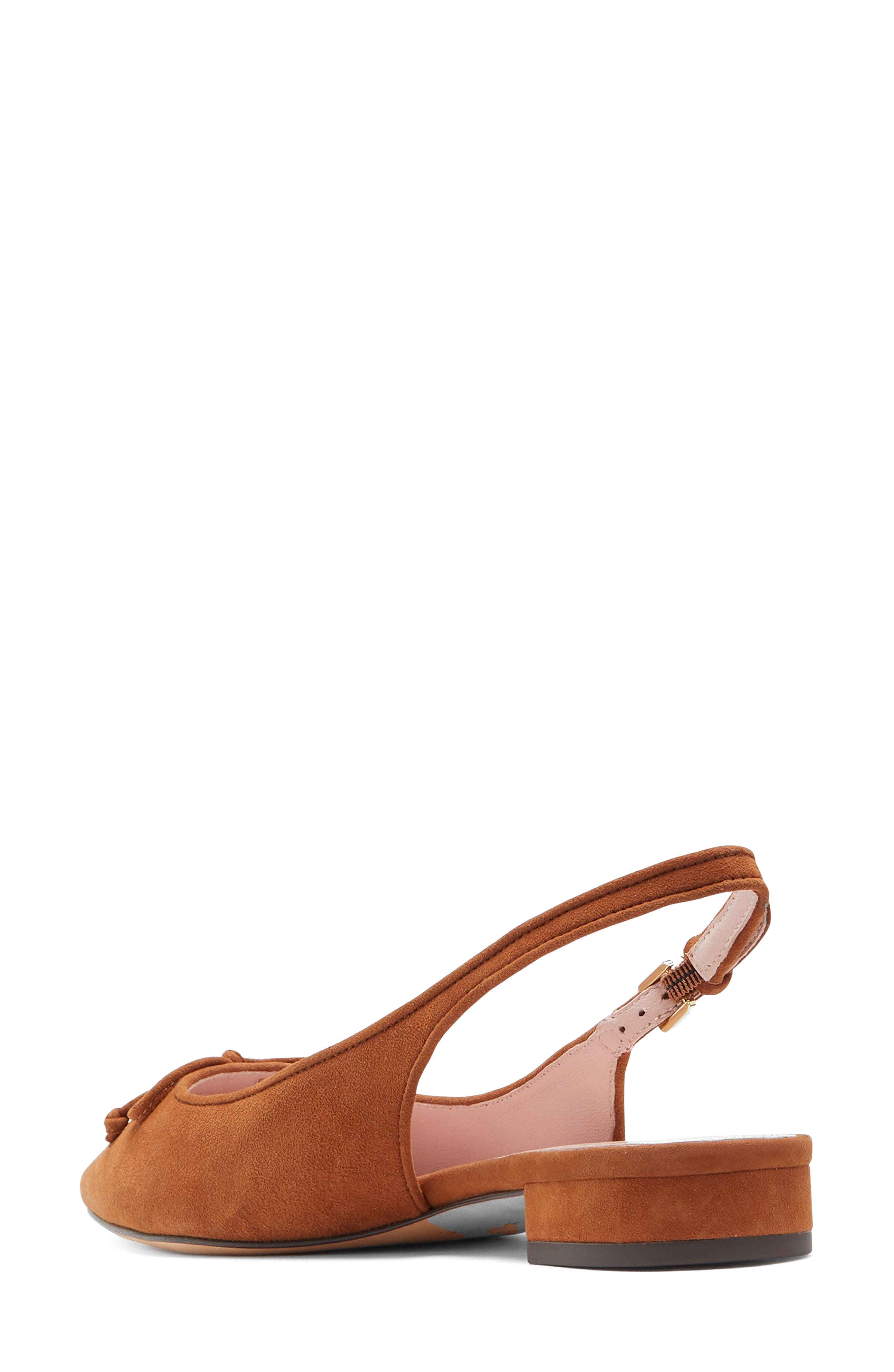 Kate Spade New York veronica raffia slingback flat, Alternate, color, 