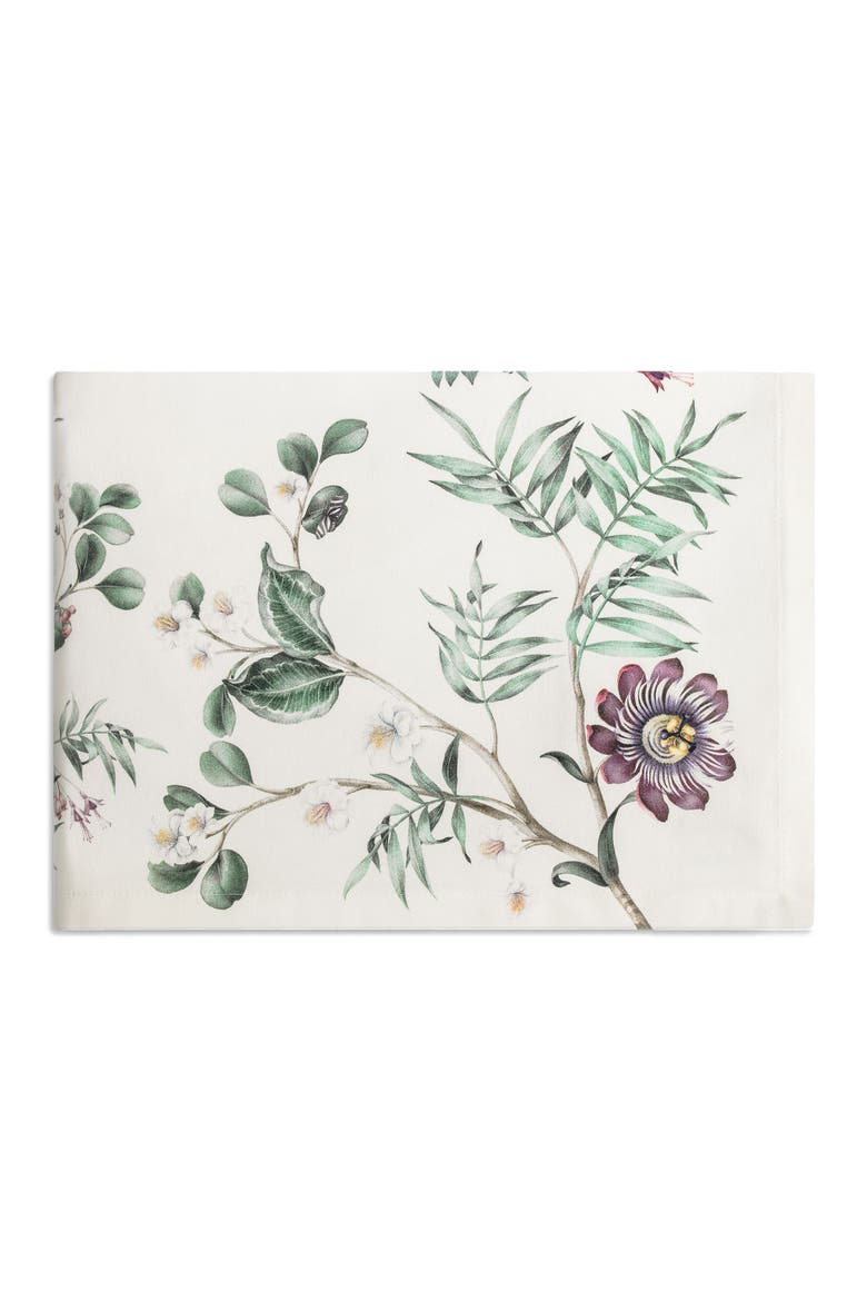 Alfabia Tablecloth, Main, color, White