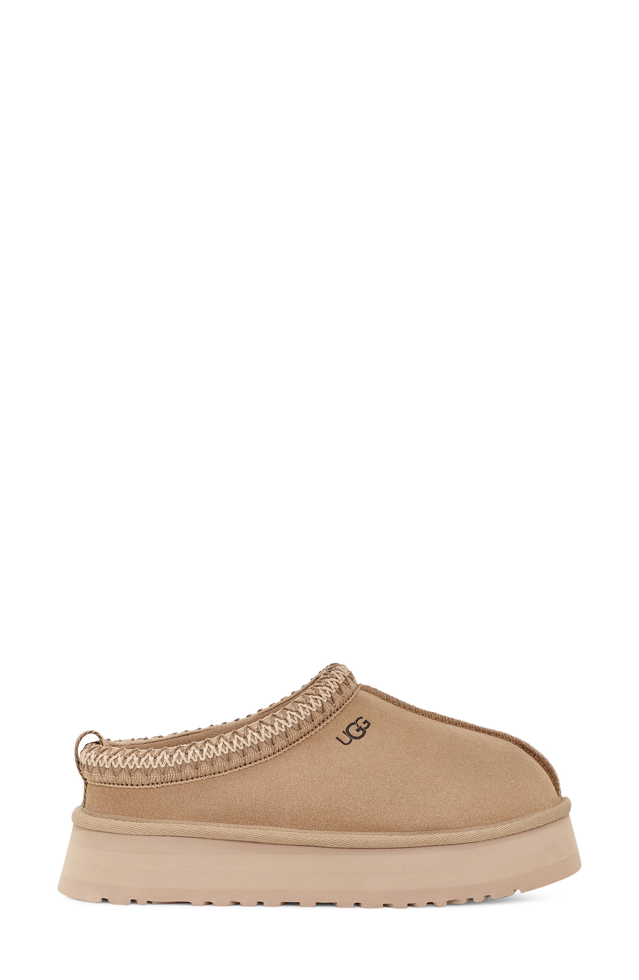 UGG<sup>®</sup> Tazz Platform Slipper, Alternate, color, Mustard Seed