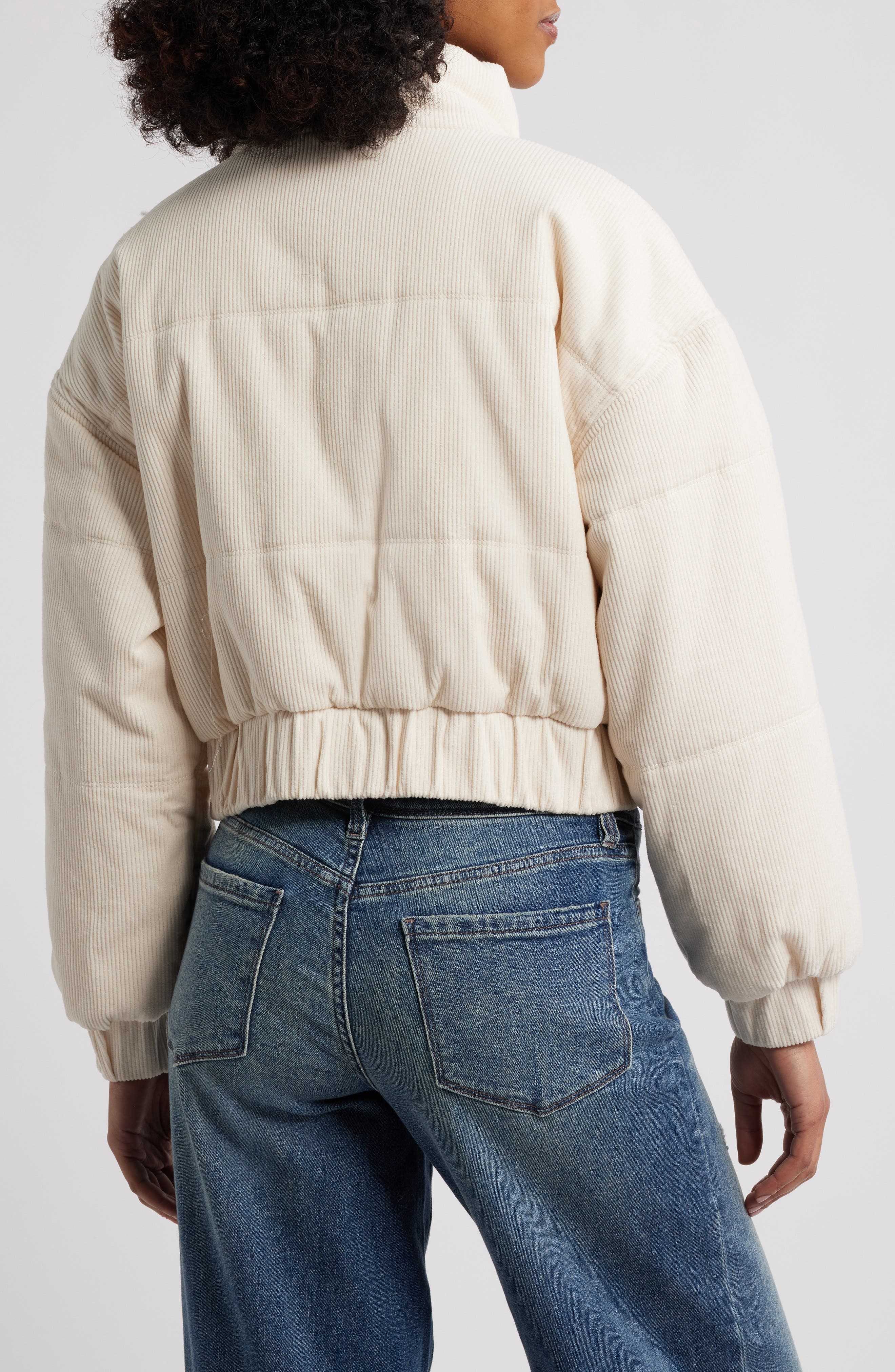 Cotton Crop Puffer Jacket - image 2