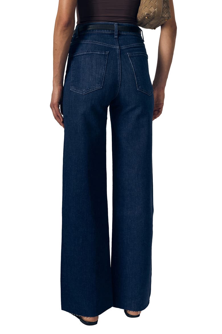 High Waist Wide Leg Column Jeans, Alternate, color, ZOE