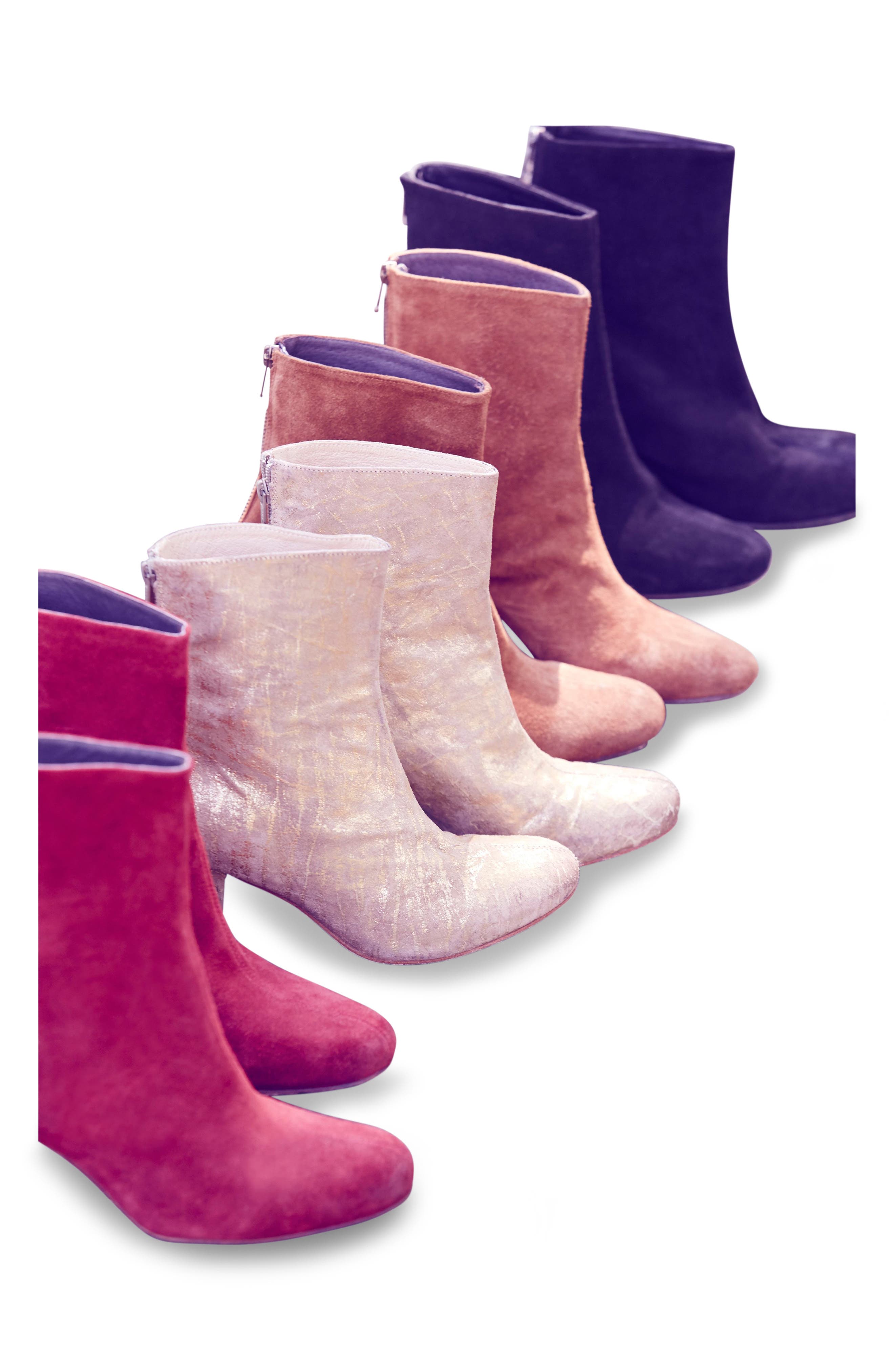 Cecile Block Heel Bootie, Alternate, color, TAUPE SNAKE PRINT LEATHER