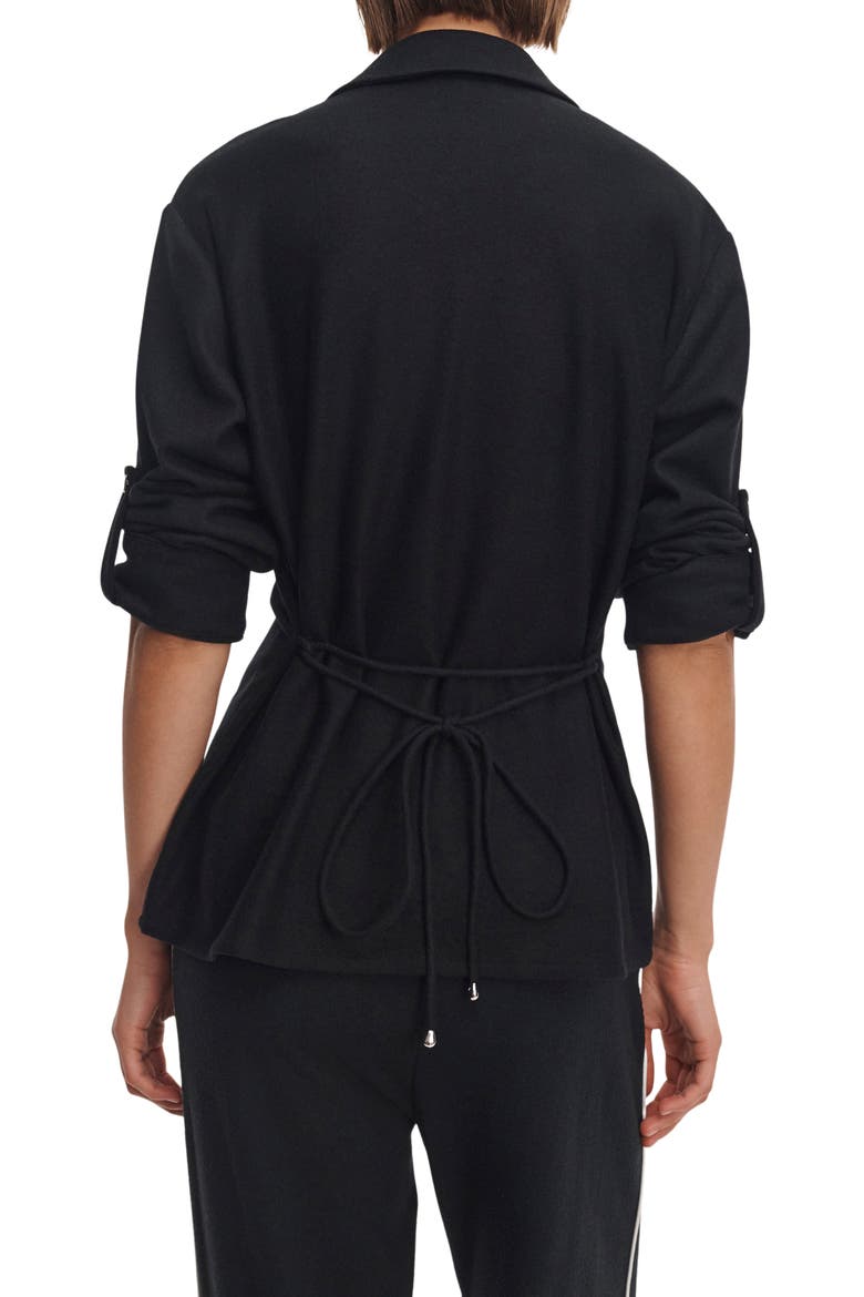 Sonny Wool Shirt, Alternate, color, BLACK