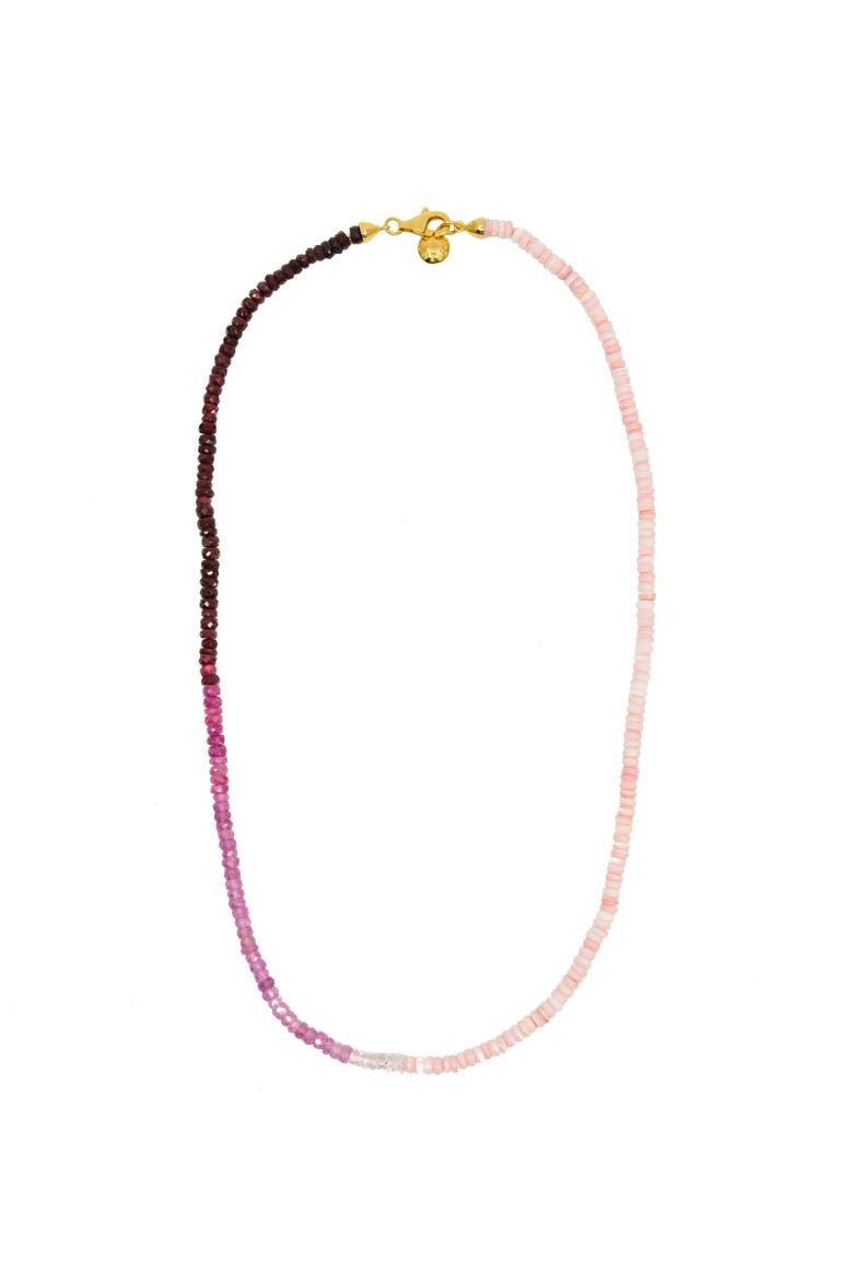 The Voyager Necklace, Main, color, Pink