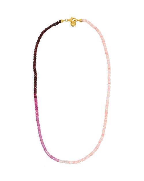 FRY POWERS The Voyager Necklace in Pink 