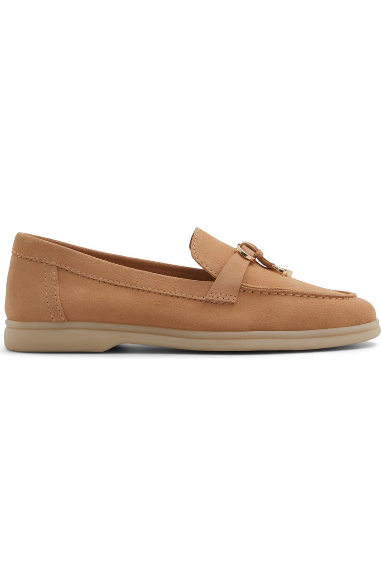 ALDO Creras Tassel Loafer, Alternate, color, Dark Beige